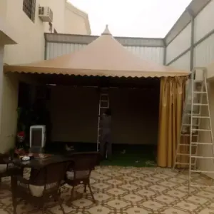 0028 الجزيرة للمظلات والسواتر | مظلات