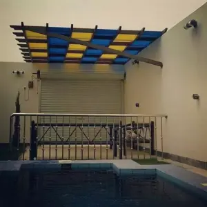 0261 الجزيرة للمظلات والسواتر | برجولات