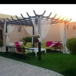 0265 الجزيرة للمظلات والسواتر | برجولات