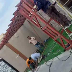 0301 الجزيرة للمظلات والسواتر | برجولات