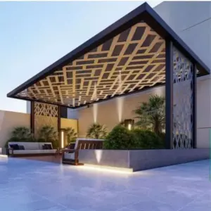 0334 الجزيرة للمظلات والسواتر | برجولات