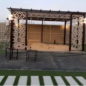 0345 الجزيرة للمظلات والسواتر | برجولات