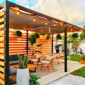 0348 الجزيرة للمظلات والسواتر | برجولات