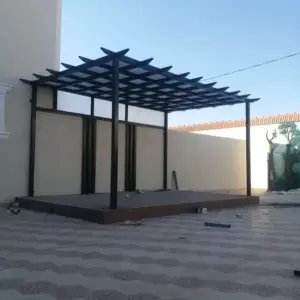 0395 الجزيرة للمظلات والسواتر | برجولات