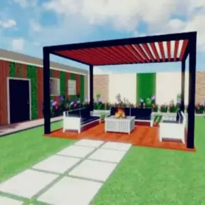 0416 الجزيرة للمظلات والسواتر | برجولات