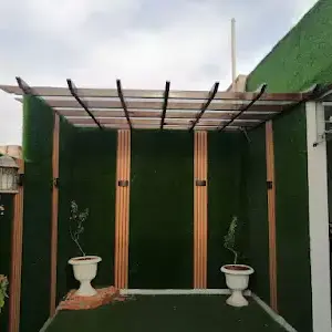 0632 الجزيرة للمظلات والسواتر | تنسيق حدائق