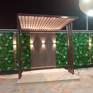 0636 الجزيرة للمظلات والسواتر | تنسيق حدائق