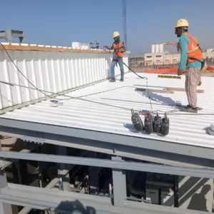 0736 الجزيرة للمظلات والسواتر | ساندوتش بانل