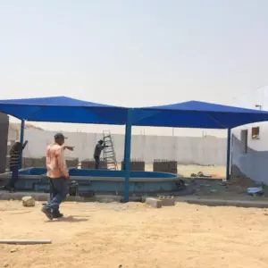 0248 الجزيرة للمظلات والسواتر | مظلات مسابح